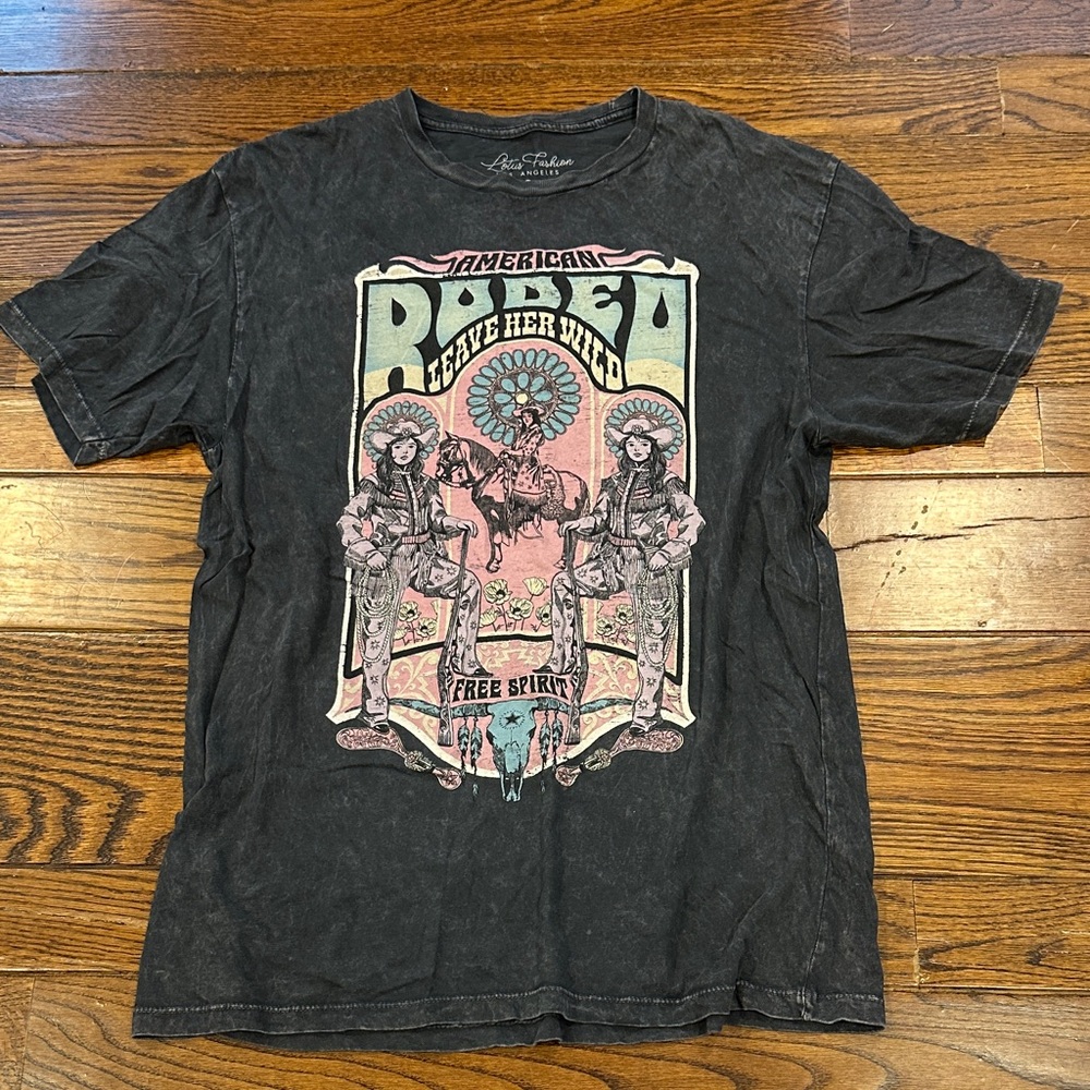 American Rodeo Graphic Tee - Black